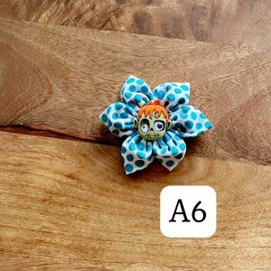 Flower Pop Bow Clips